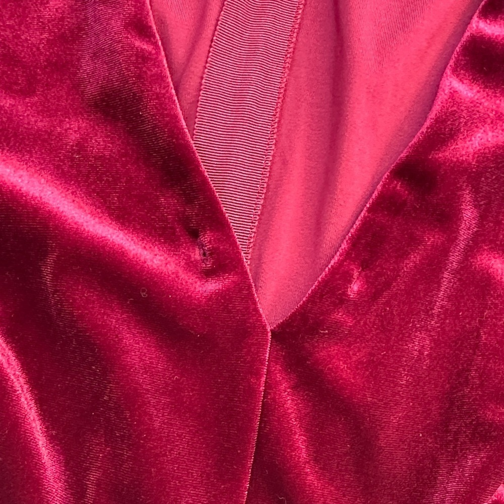 New Guess by Marciano Burgundy Long Sleeve jumpsuit Sz S - Picture 3 of 5